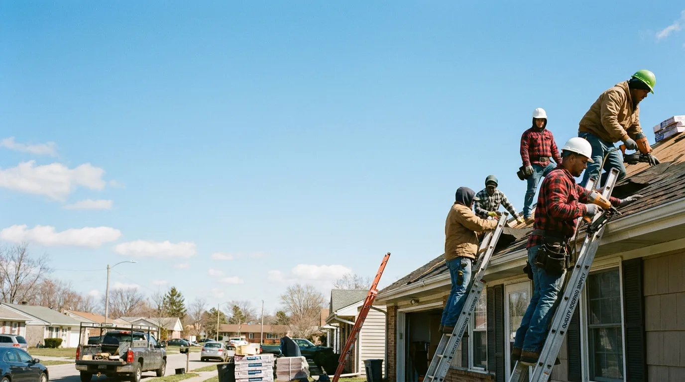 Roofing in Wheatland, IN near me